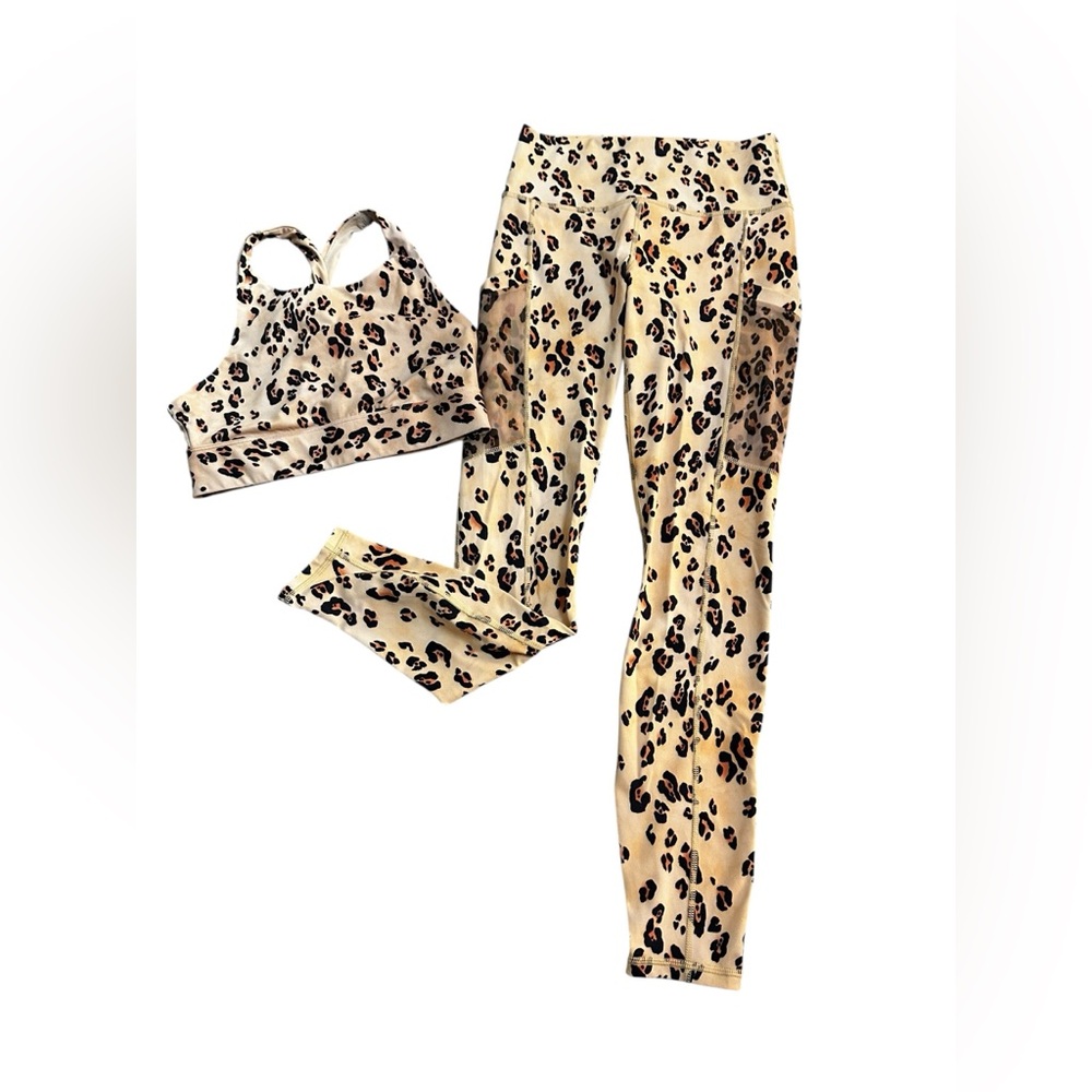 Fabletics, leopard print set, small/medium - Picture 6 of 13